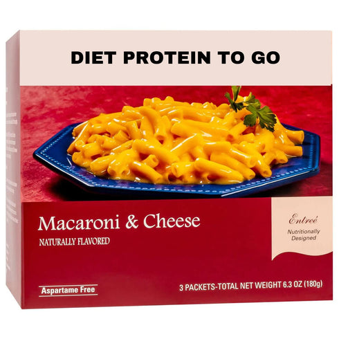 DPTG - Macaroni And Cheese Protein Pasta, 12g Protein, Low Calorie Meal,
