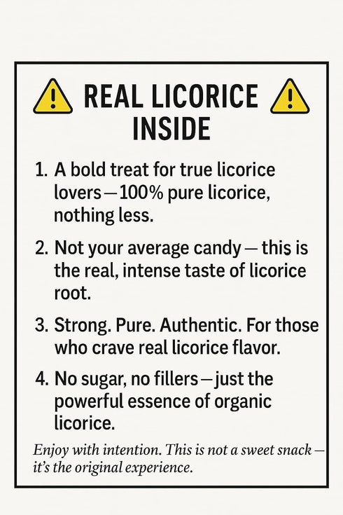 Zagarese 100% Organic Licorice, Original, 0.88 Ounce Flip Top Box