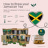 Trelawny Inspirations 4oz (2 2oz Packs) 100% Jamaican Guinea Hen Weed Tea x Handpicked Loose Leaf Herbal Tea Anamu