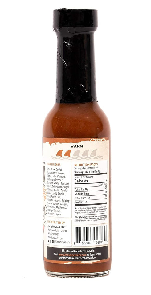 The Spicy Shark Thresher Shark Hot Sauce - Vegan & Gluten-Free, Made in the USA