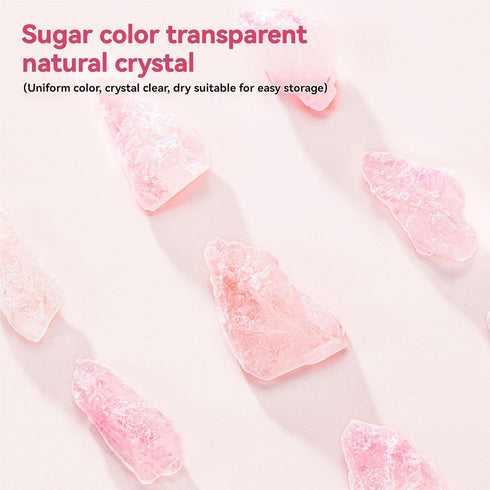 FIFIWER 14.1 oz/400g, Rose rock candy rock sugar for teaAdd to coffee and tea for a nice sweetness, and can also be