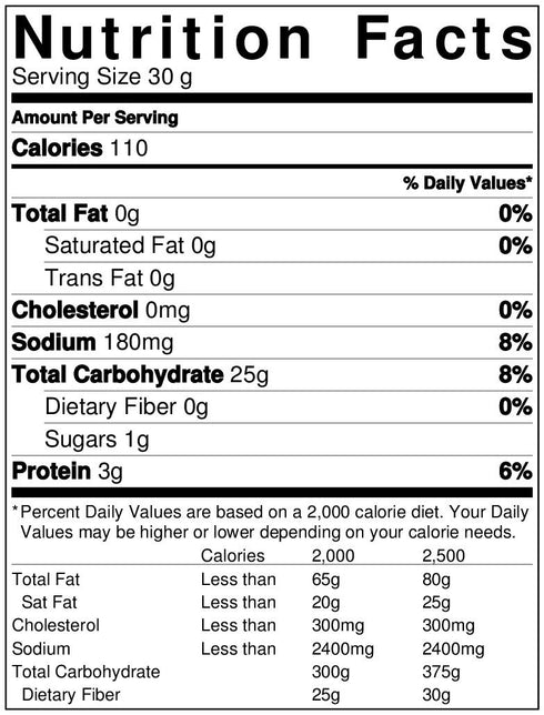 2 Lbs Anna and Sarah Oriental Rice Crackers in Resealable Bag