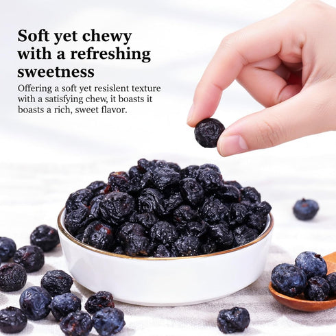 DYBOEDYO 15.87oz(450 Dried Blueberries | g) | Dehydrated Blueberries | Sweet Dried Fruits, Fruit Snacks |Handpicked