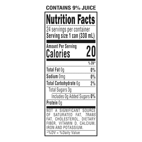 11.15 Oz (Pack 24) Sanpellegrino Zero Grams Added Sugar Italian Sparkling Drinks, Sparkling Peach Clementine Beverage