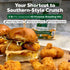 12 oz Everglades Pre-Seasoned All Purpose Breading Mix Crispy Coating for Fish, Chicken, Pork Chops, Vegetables, Okra