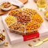 (7 1 LB) Package, NUT CRAVINGS - Mothers Day Treats, Mixed Nuts Gift Basket in Red Gold Classic Box Assortments, Treats