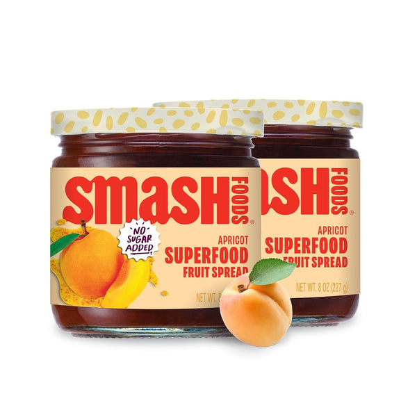 Smash Foods Apricot Jam | Low-Calorie, No Sugar Added Keto Jam with