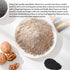 SIJIYUNLI 500g/17.63oz -Hand Grinding Black Sesame Paste Breakfast, black sesame sauce, sesame powder