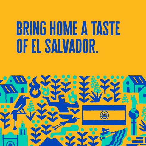 Patria 12oz (Pack 1) El Salvador Dark Roast Ground Coffee, Bag
