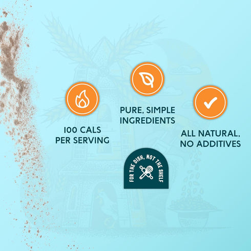 ONE IN A MILL 4LB |100% Whole Rye Flour All-Natural Unbleached Pre-sifted Bread Flour for Baking Cakes, Pie Crusts