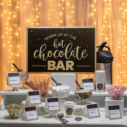 Set Hot Chocolate Bar Decorating