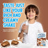 Milkita Creamy Shake Candy Bag, Gluten Free Chewy Candies with Calcium & Real Milk - 25 Pcs, Chocolate Flavor