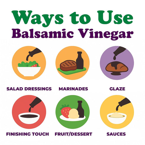 500 ml (Pack 1) Food To Live Organic Balsamic Vinegar of Modena, Italian, Unfiltered, Unpasteurized, Aceto Balsamico di