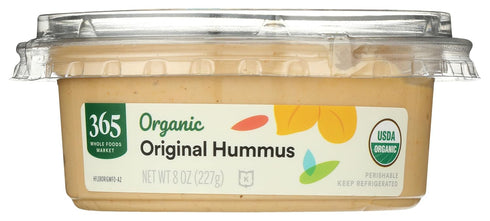 365 by Whole Foods Market Hummus, 8 , Organic Original, Ounce
