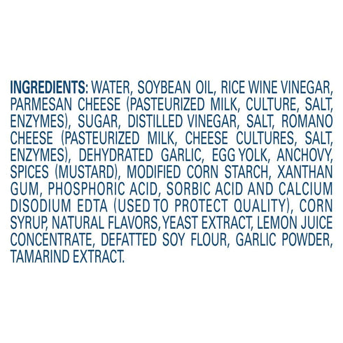 32 Oz (Pack 6) Hellmann's Classics Caesar Salad Dressing Salad Bar Bottles Gluten Free, No Artificial Flavors, Colors