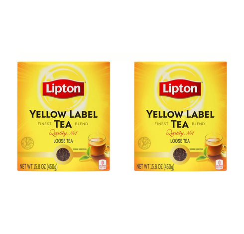 Lipton Yellow Label Finest Blend | Premium Black Tea | Indian Chai