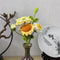 Completed Crochet Flowers Bouquet,Handmade Artificial Flowers Bouquet,Crochet Knitted Gerbera for Thanksgiving Mother's
