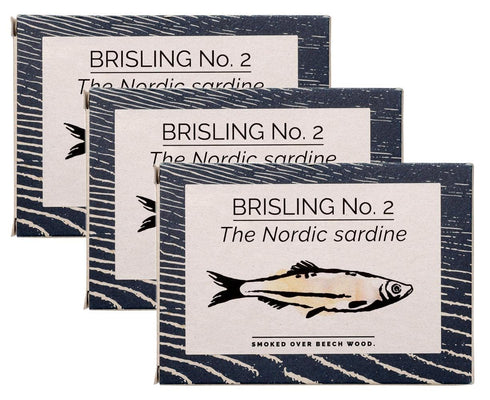 Fangst Brisling No. 2 | Tinned Nordic Sardine Smoked Over Beech Wood