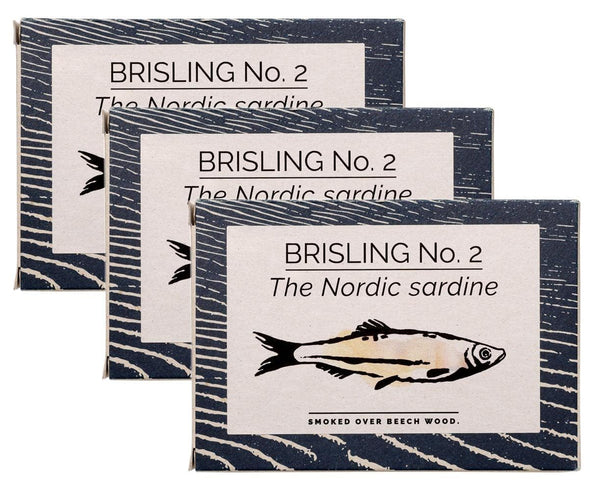 Fangst Brisling No. 2 | Tinned Nordic Sardine Smoked Over Beech Wood