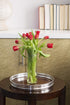 10 KaBloom Red Tulips - Stems with Vase. Mother's Day Collection. Free Prime Next Day Delivery