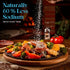 100% 60% 5 Lb Aromasong Low Sodium Sea Salt - Natural - Less Sodium - Bulk Bag - Fine Grain Dead Sea Potassium Chloride