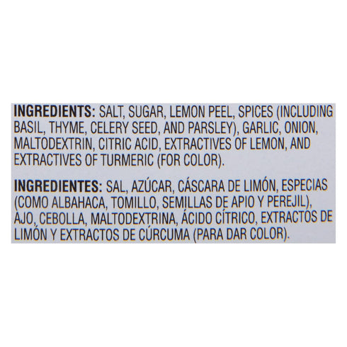 20 oz 20 Lawry's Key West Style Lemon, Basil & Thyme Seasoning, - One Ounce Container of Lemon, Basil and Thyme