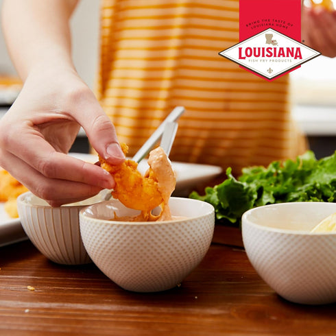 10.50-Ounce (Pack 4) Louisiana Fish Fry Remoulade Sauce, - of - Perfect for Enhancing Seafood Sauce, Salad Dressings