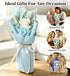Preserved Flowers Bouquet,Flowers For Delivery,White Rose Bouquets,Birthday Flowers Gifts For Women Mom Grandma Wife