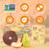 50 500g Bob Snail Apple-Pear Fruit Roll Ups Healthy Sweets Snacks, Real Dried Fruits, No Added Sugar, Vegan, Nut Free