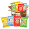Tantos Puffed Pasta Chips Variety Pack Pesto, Marinara, Cacio e Pepe, Classico