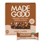 MadeGood Chocolate Drizzled Granola Bars, Cookie Crumble (30 Count) Bulk Gluten Free