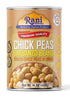 14oz (400g) Pack 2 Rani Chick Peas, Garbanzo Beans (Boiled Chick Peas in Brine) Kabuli Chana of ~ Easy Open Can | All
