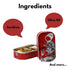 Porthos 3 125 Spiced Sardines in hot olive Oil tins x g, / Portugal