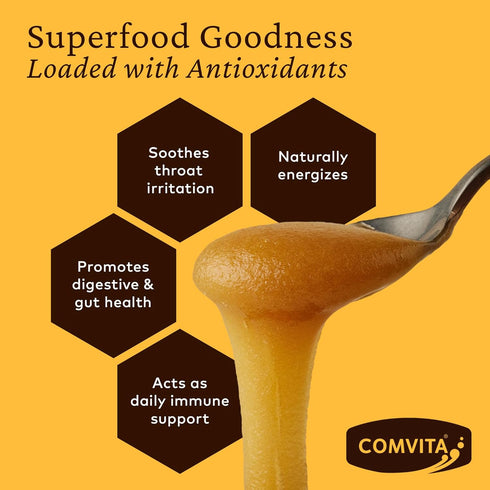 10+ 263+) Immune 500g (17.6 oz) Comvita Manuka Honey UMF (MGO - Raw Manuka Honey New Zealand, Pure & Unpasteurized