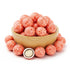 3 NY Spice Shop Strawberry & Creme Chocolate Malt Balls - Pound Festive Malted Milk Candy Gifts - Chocolate Malted Milk