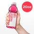 20 oz (Pack 12) vitaminwater zero sugar power-c, electrolyte enhanced water w/vitamins, dragonfruit drinks, fl