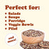 1.5 Food to Live Tri-Color Quinoa Grain, Pounds Blend of White, Black, and Red Whole Seeds. Pre-Washed and Ready