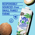 16.9 Oz (Pack 12) Vita Coco Organic Coconut Water, Pressed, More "Coconutty" Flavor, Natural Electrolytes, Vital