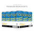 11.1 Oz (Pack 12) MOJO Coconut Water + Pineapple Juice | Hydration Drink & Sports Drink | Electrolytes Beverage |