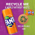 6pack 330ml/each Original European FANTA Orange Flavor Soda Soft Drink- With FANTA Sticker