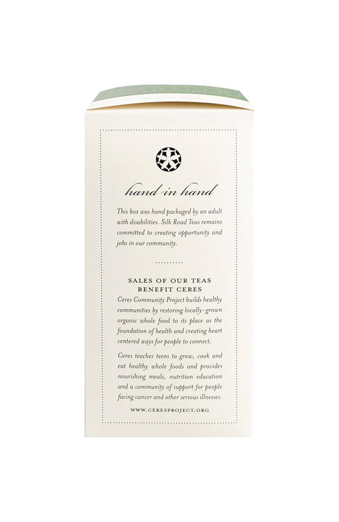 Silk Road Teas Longjing Dragon Well Organic Green Tea, Wok-Fired Leaves, Toasty Flavors, 15 Tea Bags