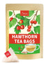 TeeLux Hawthorn Berry Tea Bags 100 Count, Natural Premium Hawthorn Berries Herbal
