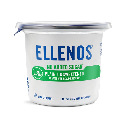 Ellenos Yogurt, Plain Unsweetened, 24 Oz