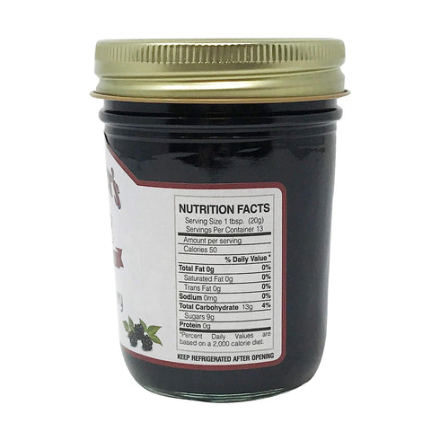 CPG.IO 9 (Pack 3) Mrs. Miller's Seedless Blackberry Jam Ounce