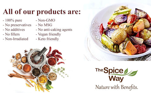 The Spice Way Garam Masala, Indian Seasoning Mix for Meat, Combination of Spices Including Cinnamon, Galangal, 8 oz
