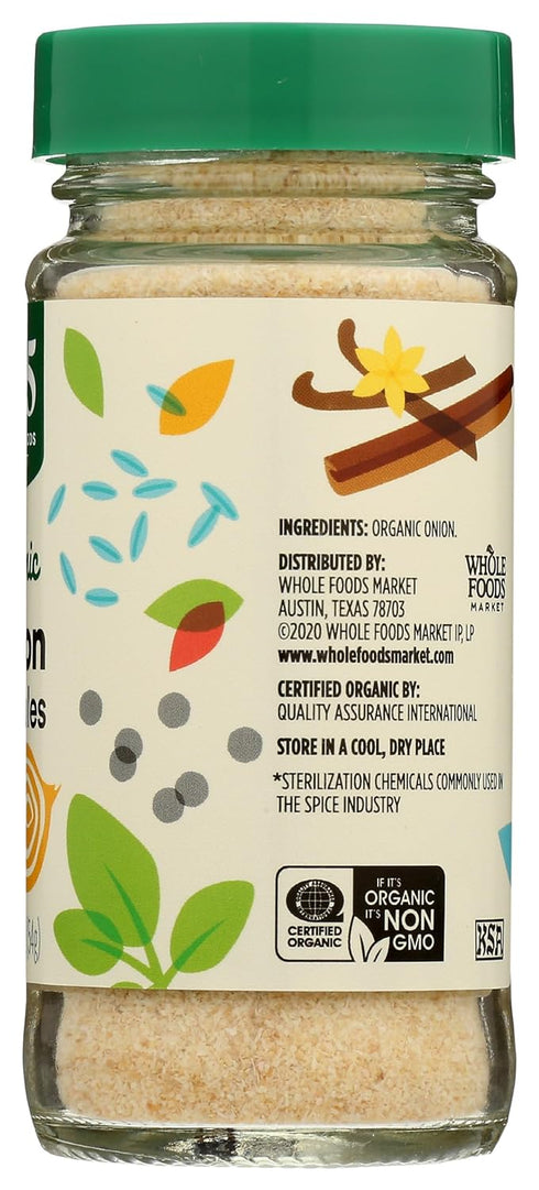 365 1.9 by Whole Foods Market, Organic Onion Granules, Ounce