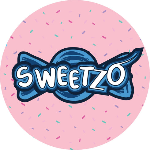 2 1.5 (Pack 3) Sweetzo - Chocolate Covered Peanut Butter Treats with Swirl Sticker, Crunchy Clark Cups, Party Favor