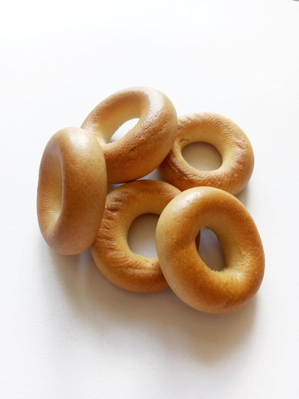 RawJoy Fresh New York Plain Bagel by | Delicious Fresh Plain Pack of