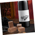 Healifty Red Wine Brewing Wood Chips Rustic Oak Cubes for Home Wine Making Enhance Flavor Aroma Random Shapes