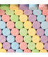 Generic Sweet Original Candy, Assorted Flavors Blue Raspberry, Red Cherry, Purple Grape, Yellow